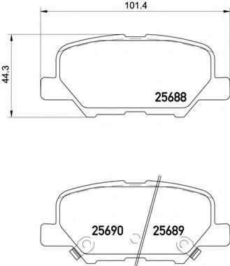 BREMBO P61111