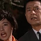 Yuriko Hoshi and Hiroshi Koizumi in San Daikaijû Chikyû Saidai no Kessen (1964)