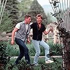 Kevin Bacon and Chris Penn in Footloose (1984)