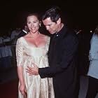 Pierce Brosnan and Keely Shaye Brosnan at an event for Michael Collins (1996)