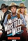 Charlize Theron, Liam Neeson, and Seth MacFarlane in A Million Ways to Die in the West (2014)