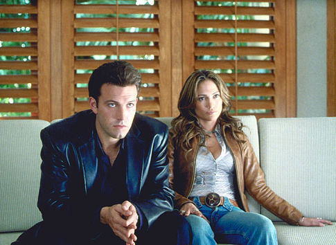 Jennifer Lopez and Ben Affleck in Gigli (2003)