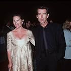 Pierce Brosnan and Keely Shaye Brosnan at an event for Michael Collins (1996)