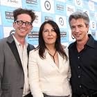 Dermot Mulroney, Kieran Mulroney, and Michele Mulroney at an event for Paper Man (2009)