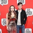 Nick Robinson and Katherine Langford at an event for Love, Simon (2018)