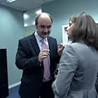 Rebecca Front and David Haig in The Thick of It (2005)