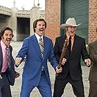 Will Ferrell, Steve Carell, David Koechner, and Paul Rudd in Anchorman: The Legend of Ron Burgundy (2004)