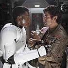 Oscar Isaac and John Boyega in Star Wars: The Force Awakens (2015)