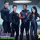 Tyrel Jackson Williams, Kelli Berglund, William Brent, and Spencer Boldman in Lab Rats (2012)