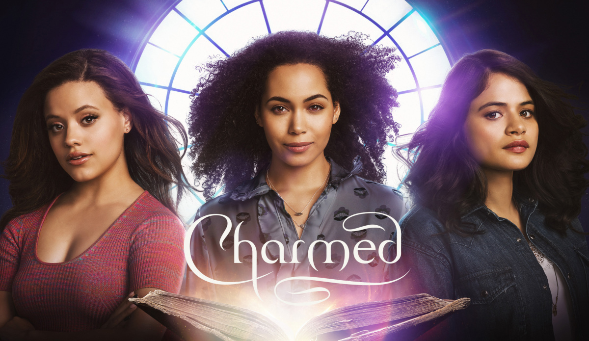 Melonie Diaz, Madeleine Mantock, and Sarah Jeffery in Charmed (2018)