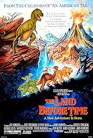 Judith Barsi, Gabriel Damon, Candace Hutson, and Will Ryan in The Land Before Time (1988)