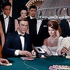 Sean Connery, Claudine Auger, Adolfo Celi, and Suzy Kendall in Thunderball (1965)