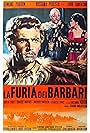 Livio Lorenzon, Rossana Podestà, and Edmund Purdom in La furia dei barbari (1960)