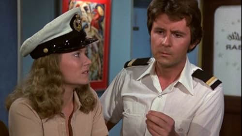 Eve Plumb and Fred Grandy in The Love Boat (1977)