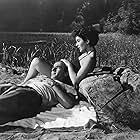 Elizabeth Taylor and Montgomery Clift in A Place in the Sun (1951)