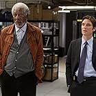 Morgan Freeman and Cillian Murphy in Transcendence (2014)