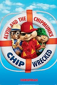 Justin Long, Jesse McCartney, and Matthew Gray Gubler in Alvin and the Chipmunks: Chipwrecked (2011)