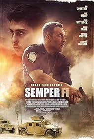 Nat Wolff and Jai Courtney in Semper Fi (2019)