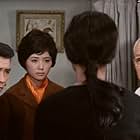 Yuriko Hoshi, Yôsuke Natsuki, Takashi Shimura, and Akiko Wakabayashi in San Daikaijû Chikyû Saidai no Kessen (1964)