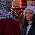 Emmanuelle Chriqui, Vanessa Hudgens, Josh Whitehouse, Scott Ryan Yamamura, and Isabelle Franca in The Knight Before Christmas (2019)