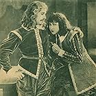 Pierrette Madd and Henri Rollan in Vingt ans après (1922)