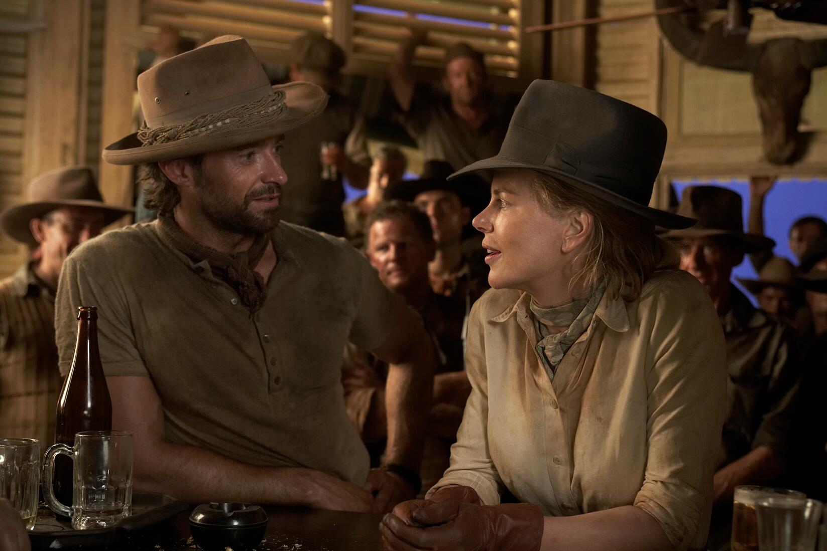 Nicole Kidman and Hugh Jackman in Faraway Downs (2023)