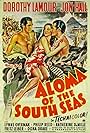 Jon Hall, Dorothy Lamour, and Phillip Reed in Aloma of the South Seas (1941)