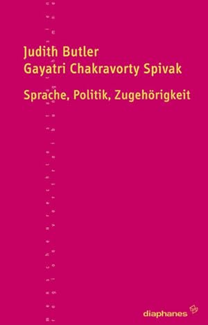 Bild des Verk�ufers f�r Sprache, Politik, Zugeh�rigkeit (TransPositionen) zum Verkauf von Studibuch