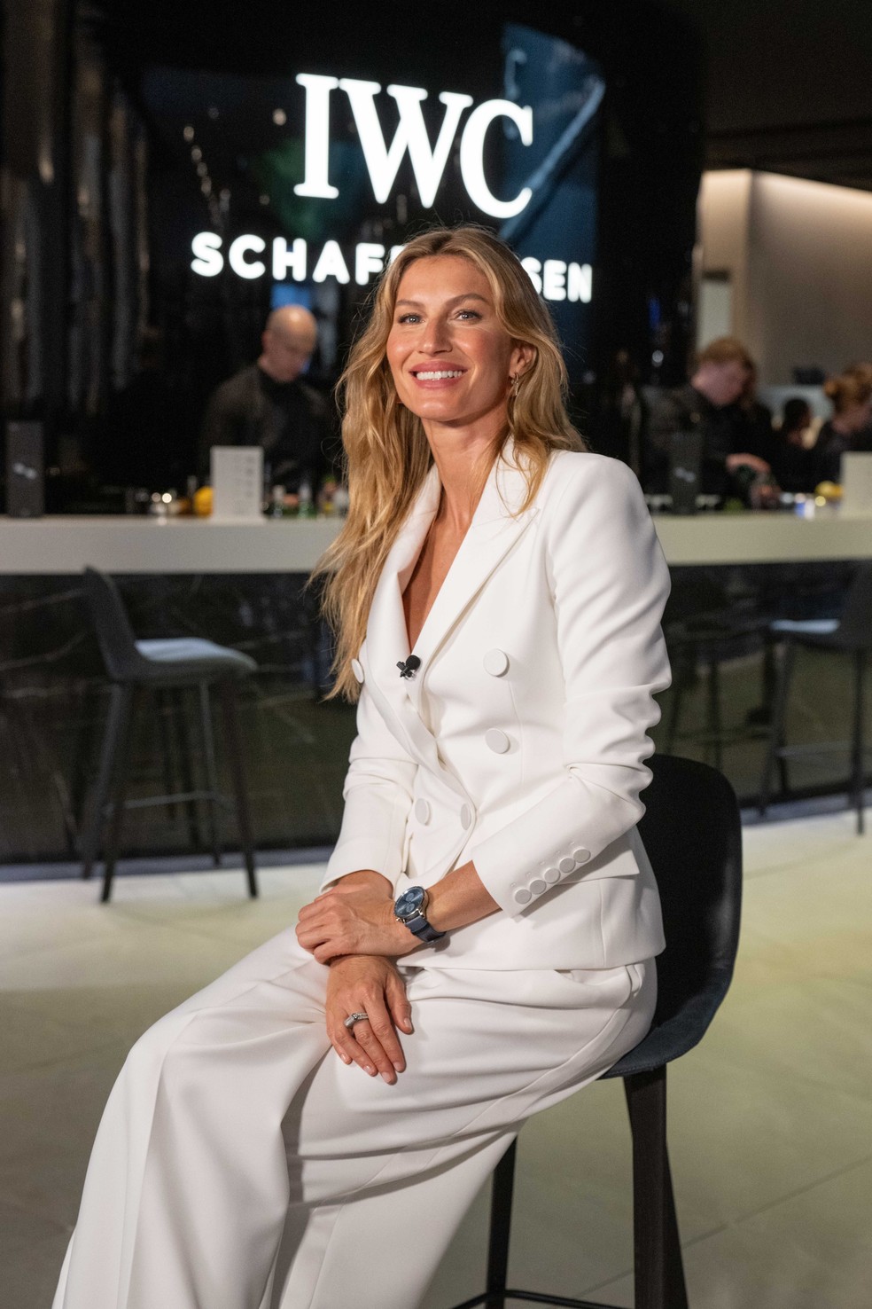 Gisele Bündchen, embaixadora da IWC — Foto: Harold Cunningham