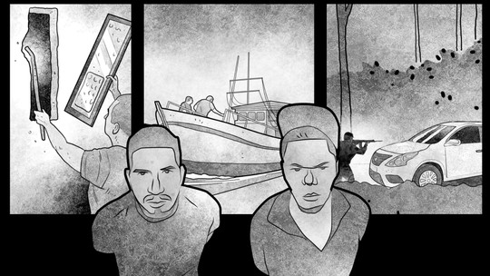 Presos de mossoró: história em quadrinhos mostra, passo a passo, a dinâmica desde a fuga da cadeia até a recaptura