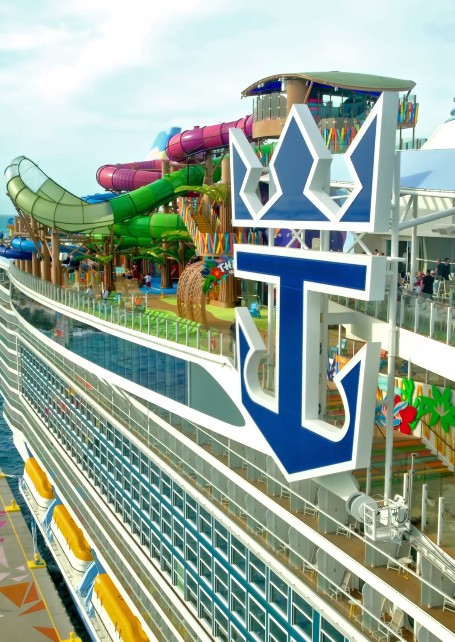 Icon of the Seas tem 20 decks — Foto: Reprodução/Instagram