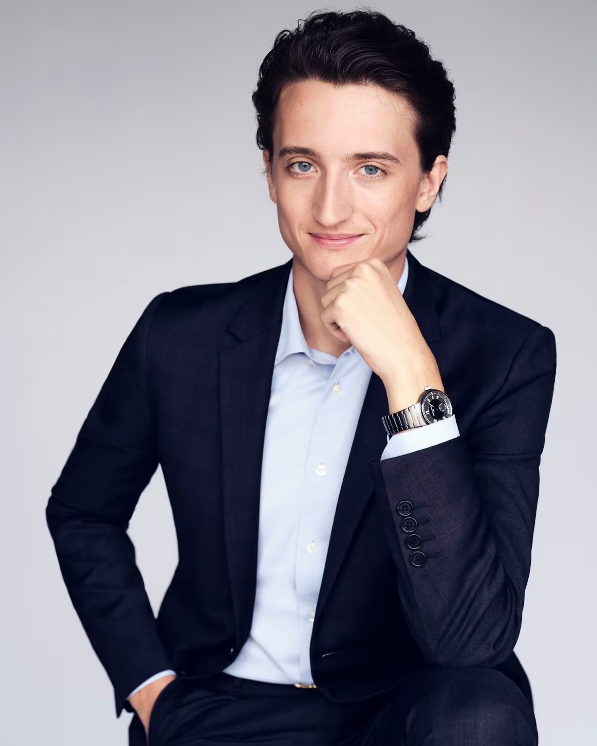Jean Arnault, diretor de relógios da Louis Vuitton, é o filho mais novo de Bernard Arnault, o fundador da gigante francesa do luxo LVMH — Foto: Nathaniel Goldberg