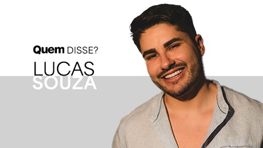 Lucas Souza: 'Me senti muito pressionado para falar sobre minha bissexualidade'