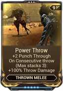  Power Throw