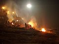 Burning ghats of Manikarnika, Varanasi.