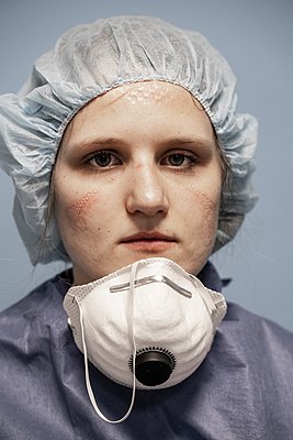 Portrait of Eleonora Hulsof, nurse anesthetist