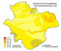 geothermische Karte