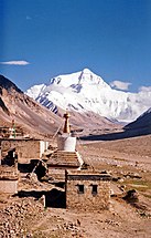 Everest from Rongbuk