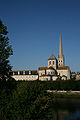 L'église abbatiale de Saint-Savin-sur-Gartempe vue depuis la Gartempe 2