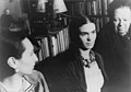 With Malú Block (right) and Frida Kahlo (center), 1932