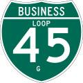 File:Business Interstate 45-G (TX).svg