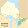 Ontario's local municipalities