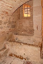 Bathtubs in the "Chambre des Vannes"