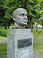 monument of Ernst Thälmann in Werdau (Germany)