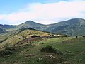 View on Puy Mary (and Puy de la Tourte) from Col de Serre, Monts du Cantal, France