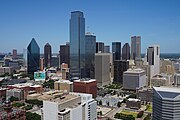 View of the Dallas skyline