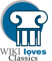 "Wiki_Loves_Classics_logo.svg" by User:Geraki