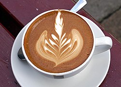 Another example of latte art