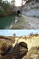 Sortie du tunnel du Malpas.