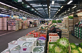 Rungis wholesale market (interior)